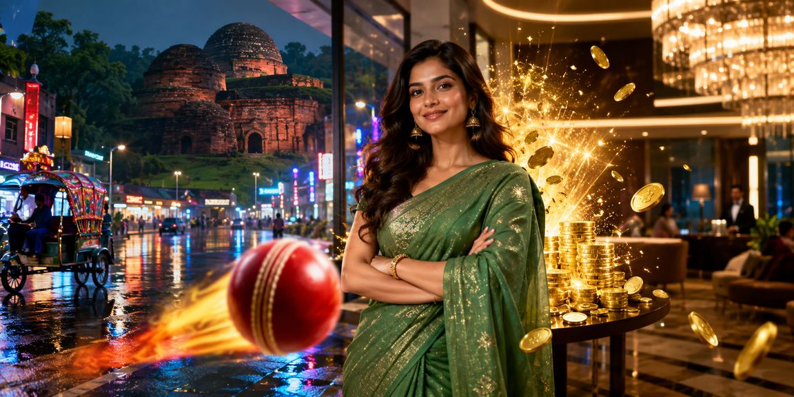 কুমিল্লায় নিয়ন আলোয় ক্রিকেট বেটিং প্রোমোশন উপভোগ করছেন খেলোয়াড়